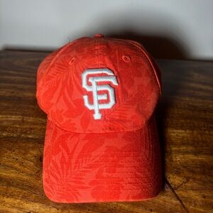 New Era San Francisco Giants Orange Floral Baseball Cap